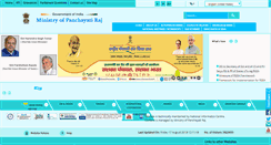 Desktop Screenshot of panchayat.gov.in